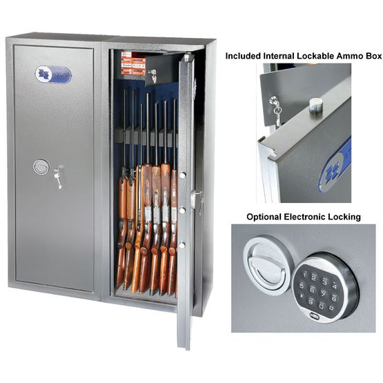 Brattonsound Security & Gun Safes Atlas Gun Safe - AR20 (Holds up to 20 rifles)