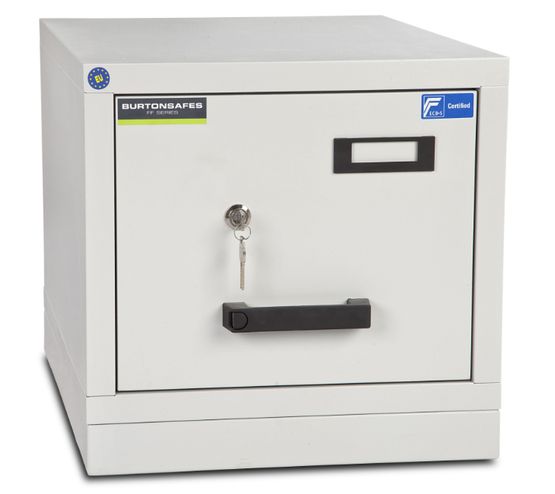 Burton Safes Fire Resistant Filing Cabinets - 1 Drawer