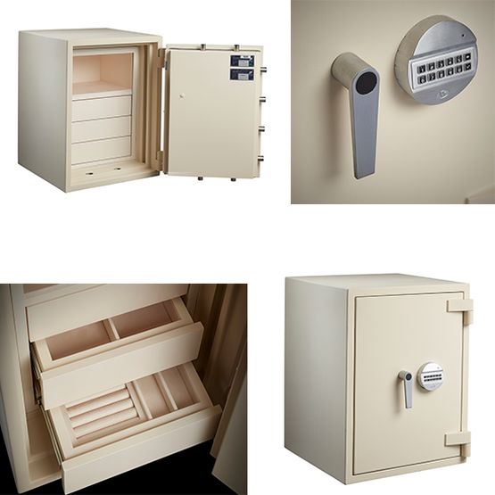 Burton Safes Burton Lusso Grade 2 - Size 2 (3 Drawers)