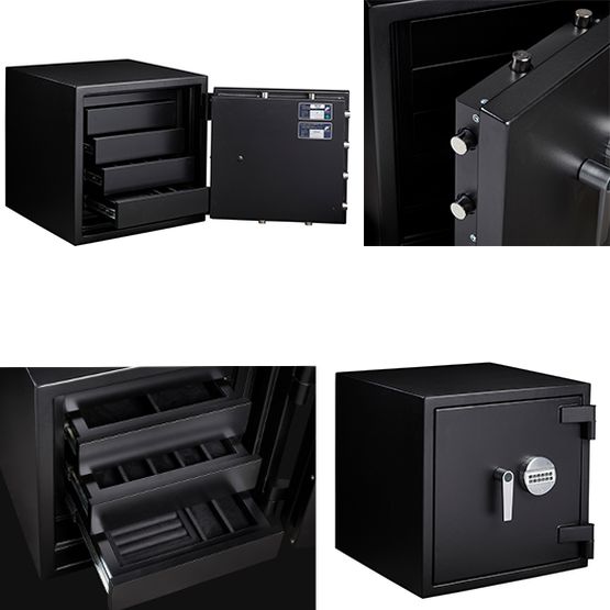 Burton Safes Burton Lusso Grade 3 - Size 0 (4 Drawers)