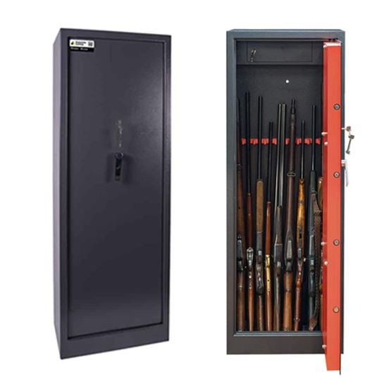 Burton Safes Pioneer Gun Cabinet - S10 - 10 Gun