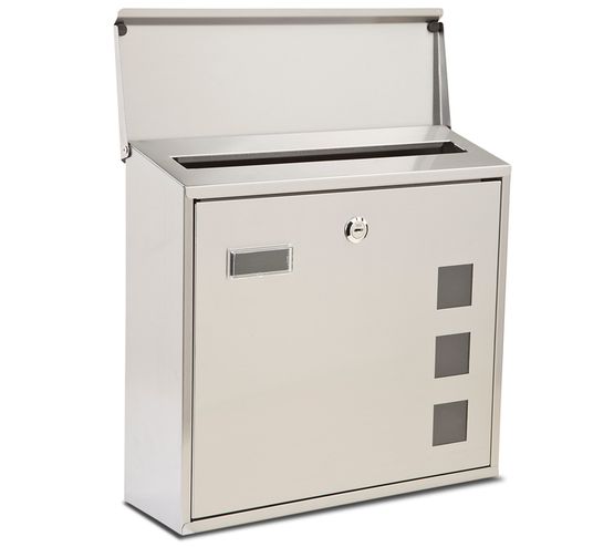 Burton Safes Postboxes - Keyguard Lunette - Stainless Steel