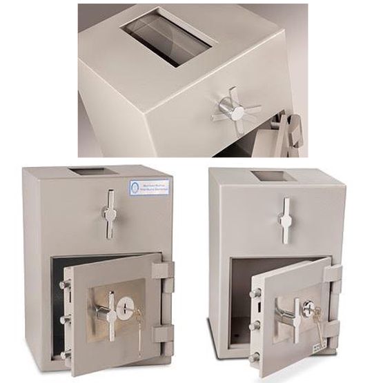 Burton Safes Teller Deposit Safes - Size 1 - Rotary