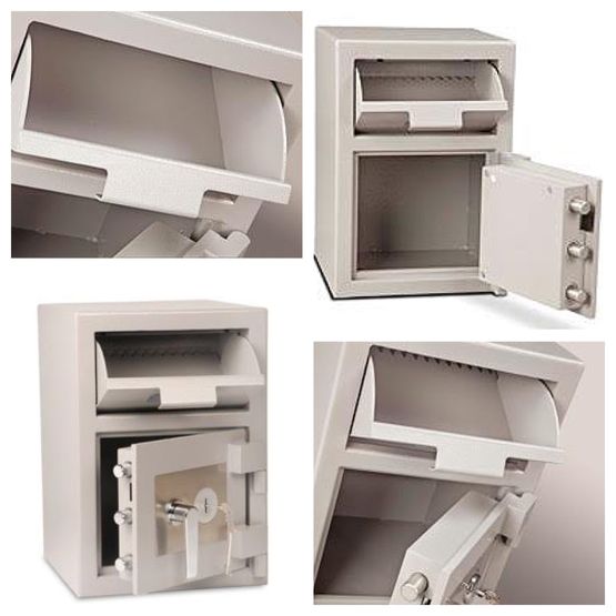 Burton Safes Teller Deposit Safes - Size 1 - V Trap