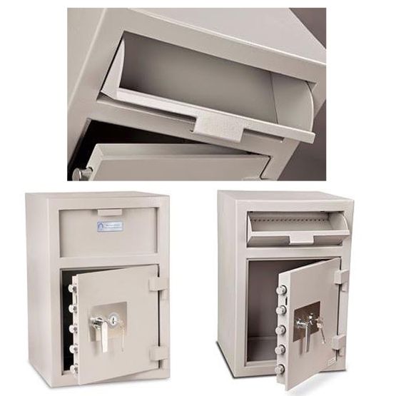 Burton Safes Teller Deposit Safes - Size 2 - V Trap
