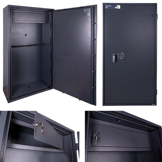 Burton Safes Warden LFS Gun Cabinet - W14 (14 Gun)