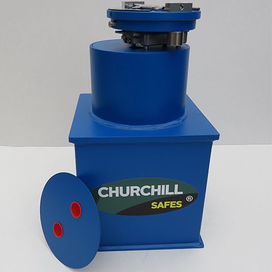 Churchill Safes Round Door Bronze - 9" Body