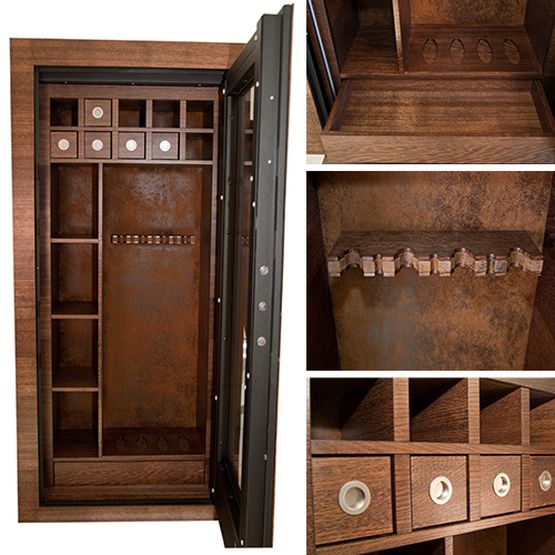 De Raat Security The Armitage - 6-8 Gun Luxury Cabinet