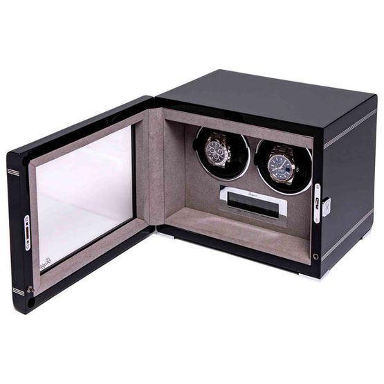 Jewellery/ Watch Accessories Formula Duo Watch Winder - Piano Black