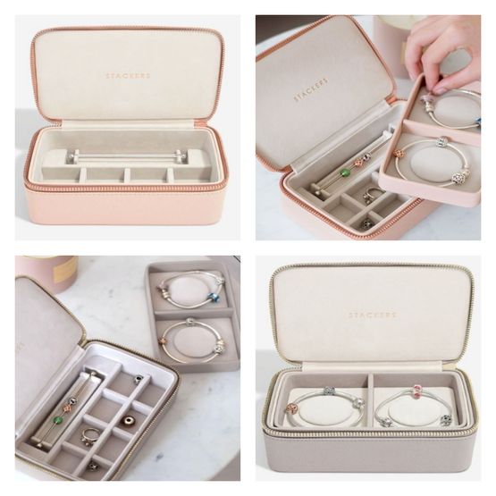 Jewellery/ Watch Accessories Stacker Travel Jewellery Boxes - Bracelet Charm Box