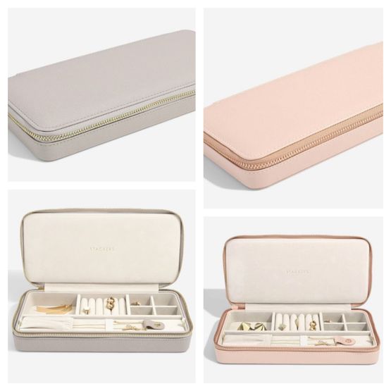 Jewellery/ Watch Accessories Stacker Travel Jewellery Boxes - Sleek Necklace Box