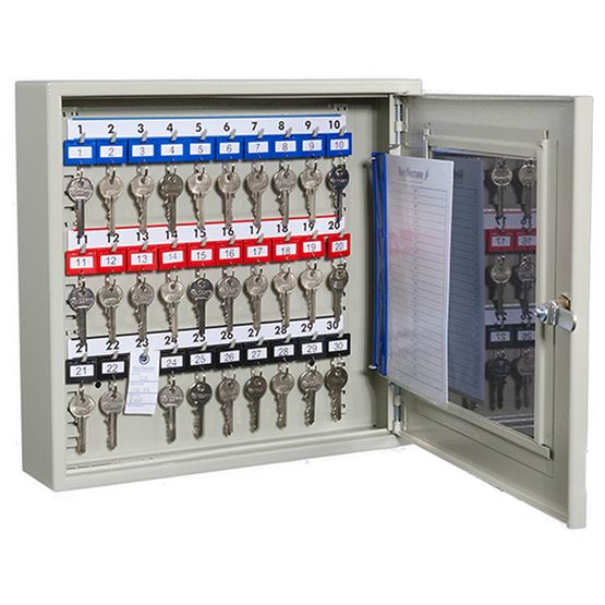 KeySecure Clear Fronted KS Series Key Cabinets - Size KS50