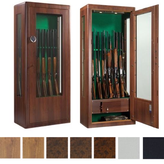 Johnson's Gun Safes The Allodola S2 Gun Cabinet - BW 13 Gun Rack