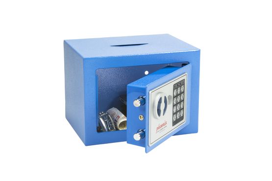 Phoenix Safes Compact Home & Office Safes - SS0721EBD - Blue Deposit
