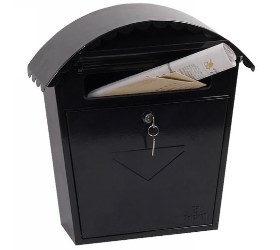 Phoenix Safes Front-loading Mail Boxes - CLASICO MB0117KB Black