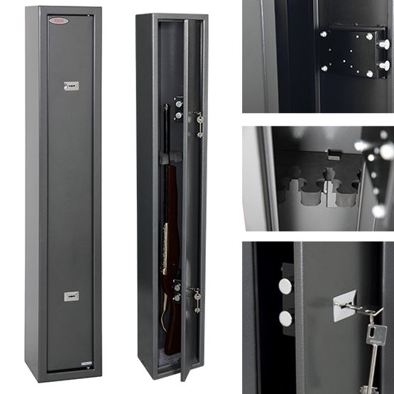 Phoenix Safes Lacerta Gun Safes - GS8000K (1 gun)