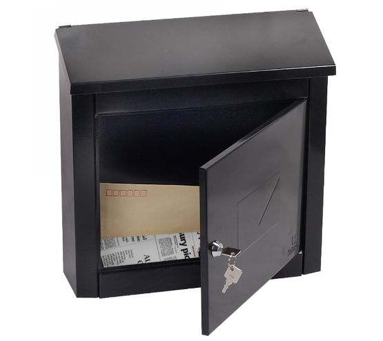 Phoenix Safes Top-Loading Mail Boxes - MODA MB0113KB Black