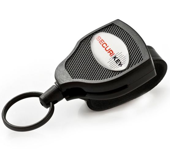 Securikey Key Reels - Heavy Duty - RHDK-LBL Super 48 - 1200mm Kevlar Cord - Leather Belt Loop