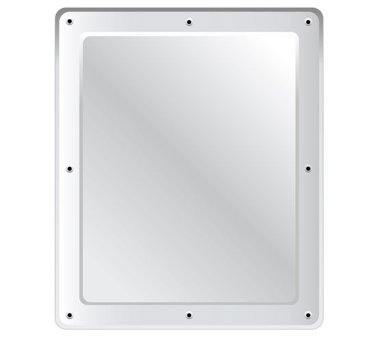 Securikey Mirrors Institutional Flat Vanity Mirror - M16265R