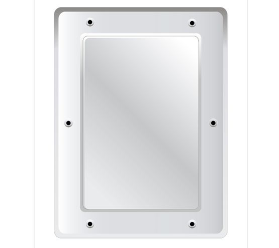 Securikey Mirrors Institutional Flat Vanity Mirror - M17243R