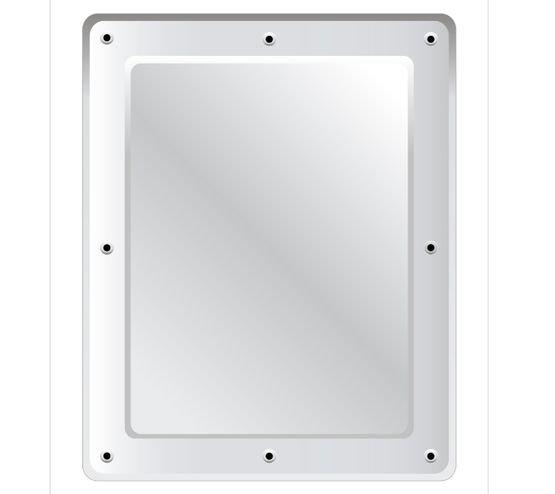 Securikey Mirrors Institutional Flat Vanity Mirror - M17254R