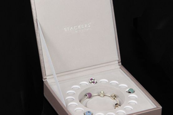 Jewellery/ Watch Accessories Charm Stackers - 70942 - Lidded Charm Stacker