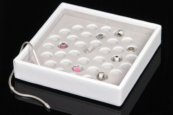 Jewellery/ Watch Accessories Charm Stackers - 70943 - Bead/ Dimple Charm Stacker