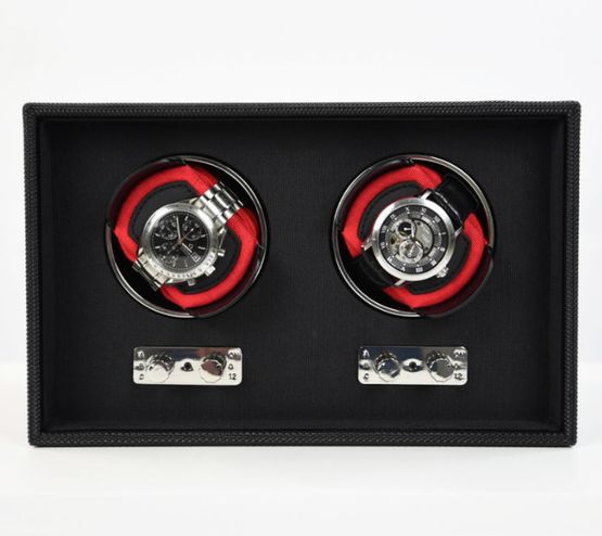Jewellery/ Watch Accessories Goodwood Watch Winders Double - Red