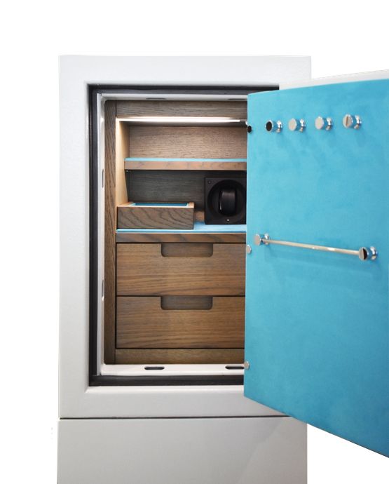 Tiffany Blue Jewellery Safe - Grade 3 - Johnson's Of Lichfield Luxury Safes